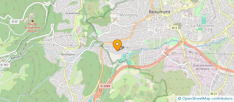 localisation de l'entreprise FAFOURNOUX PATRIMOINE  BEAUMONT