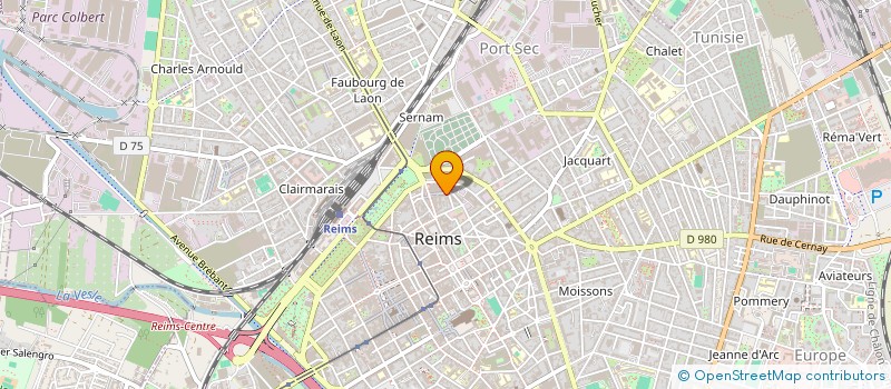 localisation de l'entreprise FAFTER  REIMS