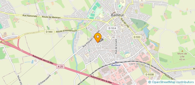 localisation de l'entreprise FAG & CO à BAILLEUL