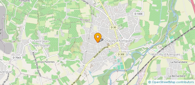 localisation de l'entreprise FAG FAMILY  CHAZAY D'AZERGUES