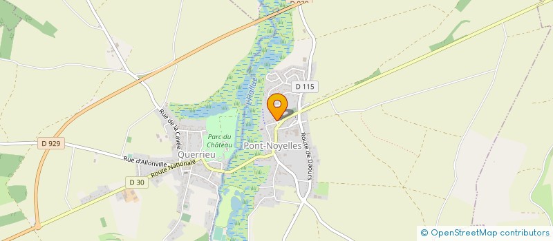 localisation de l'entreprise FAG SAS  PONT-NOYELLES