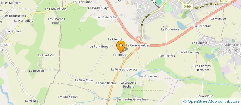 localisation de l'entreprise FAGABEN  SAINT-MEEN-LE-GRAND