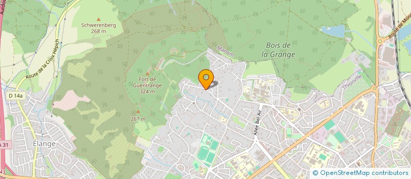 localisation de l'entreprise FAGAR  THIONVILLE