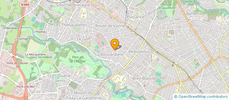 localisation de l'entreprise FAGART / LUSETTI  SAINT-HERBLAIN