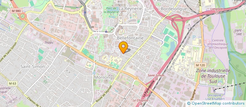localisation de l'entreprise FAGE à TOULOUSE