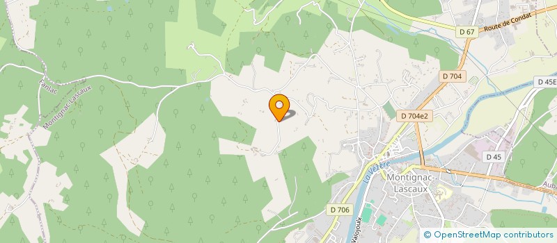 localisation de l'entreprise FAGEH II à MONTIGNAC-LASCAUX