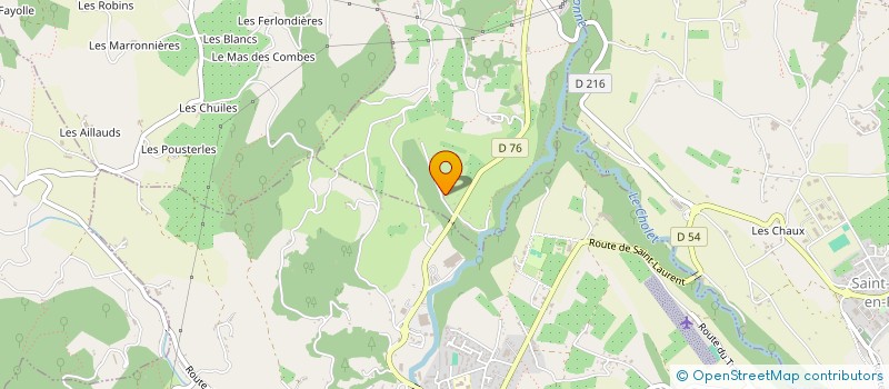 localisation de l'entreprise FAGEMI à SAINT-THOMAS-EN-ROYANS