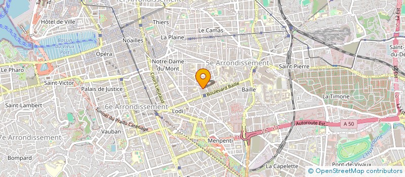 localisation de l'entreprise FAGES - MATHEY - INDIVISION LMNP  MARSEILLE