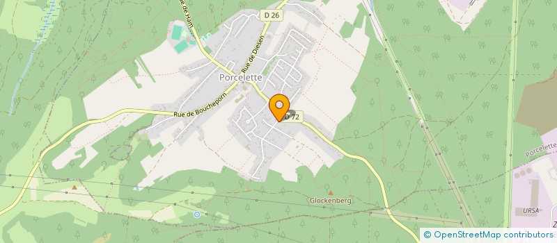 localisation de l'entreprise FAGET  PORCELETTE