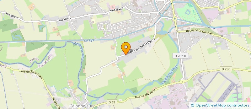 localisation de l'entreprise FAGIANELLU  MERVILLE