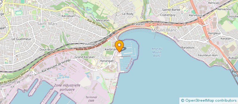 localisation de l'entreprise FAGIBAR à BREST