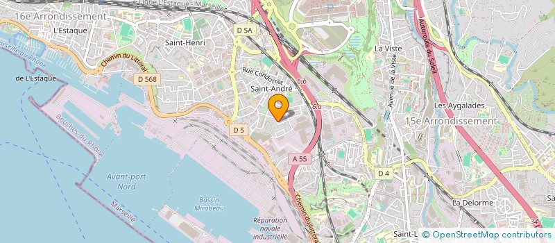 localisation de l'entreprise FAGITOU à MARSEILLE