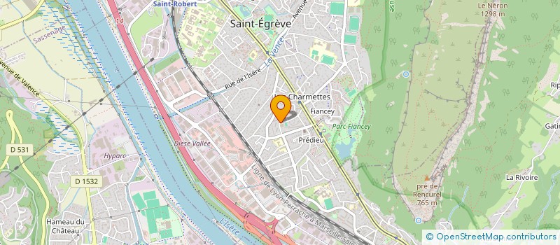 localisation de l'entreprise FAGK  SAINT-EGREVE