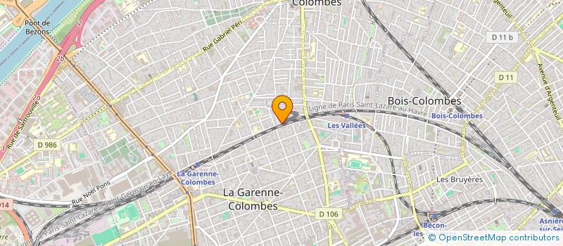 localisation de l'entreprise FAGNEN INVEST à COLOMBES
