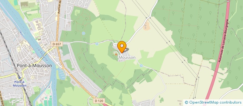 localisation de l'entreprise FAGNONI  MOUSSON