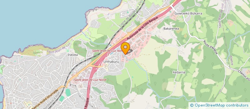 localisation de l'entreprise FAGOR COLLECTIVITES à SAINT-JEAN-DE-LUZ