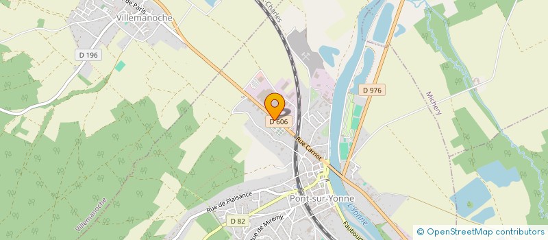 localisation de l'entreprise FAGOT à PONT-SUR-YONNE