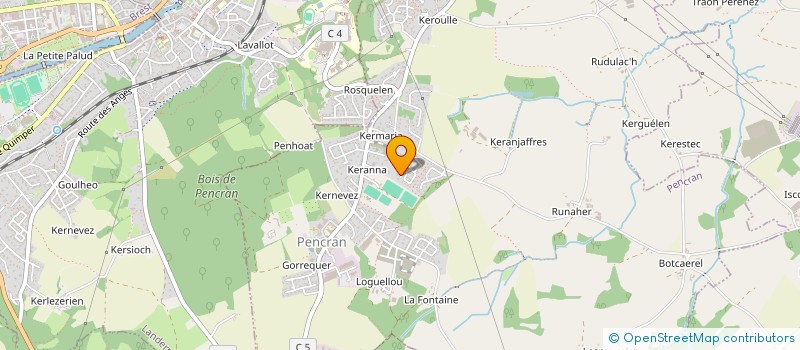 localisation de l'entreprise FAGOT IMMO CF  PENCRAN