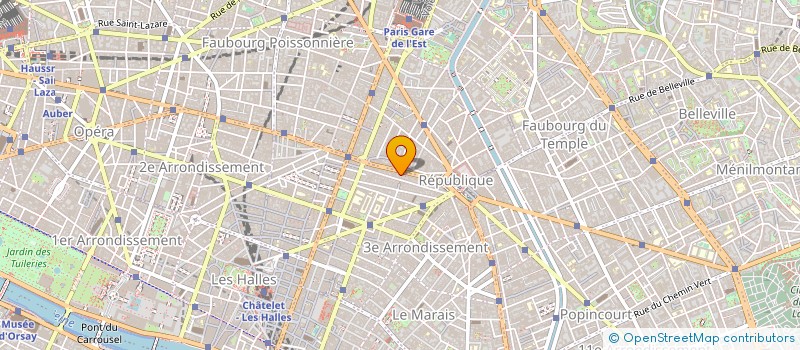 localisation de l'entreprise FAGUS 83 à PARIS