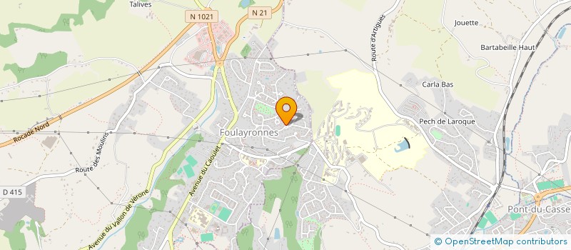 localisation de l'entreprise FAHADI à FOULAYRONNES