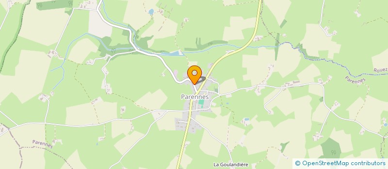 localisation de l'entreprise FAHARDINE  PARENNES