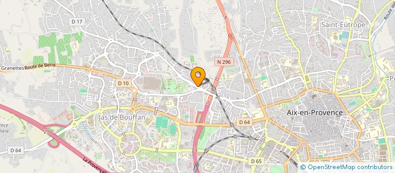 localisation de l'entreprise FAHBE à AIX-EN-PROVENCE