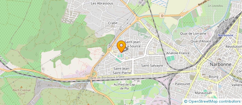 localisation de l'entreprise FAHCHOUCH AGRICOLE à NARBONNE