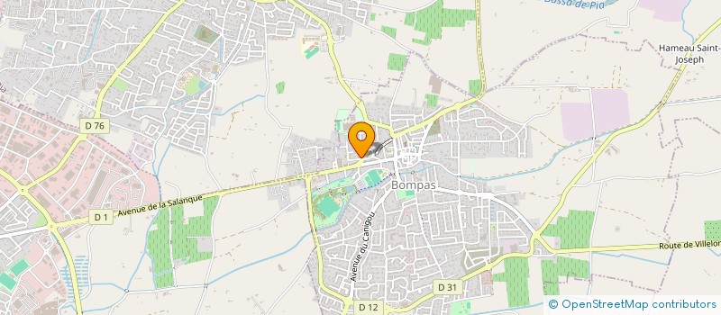 localisation de l'entreprise FAHD ET FILS à BOMPAS