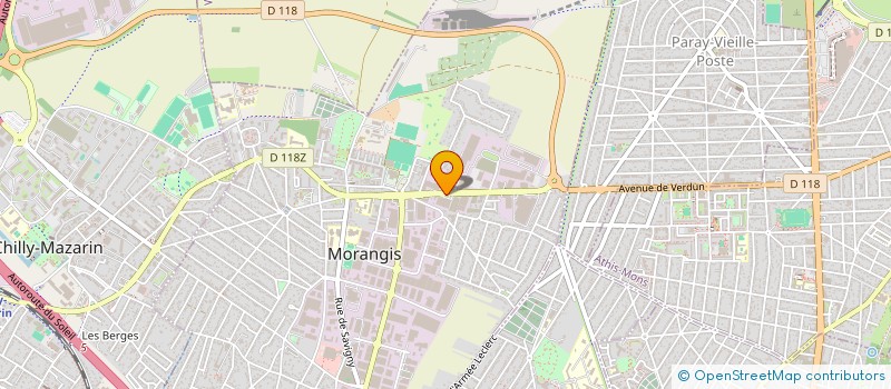 localisation de l'entreprise FAHDD à MORANGIS