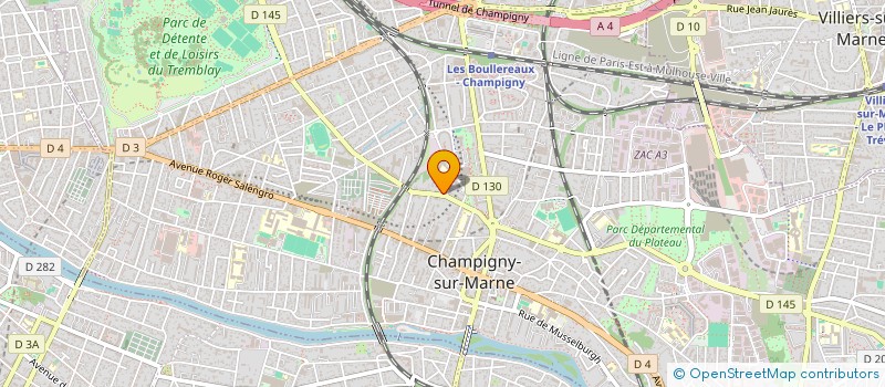 localisation de l'entreprise FAHIN TOUBOUL  CHAMPIGNY-SUR-MARNE