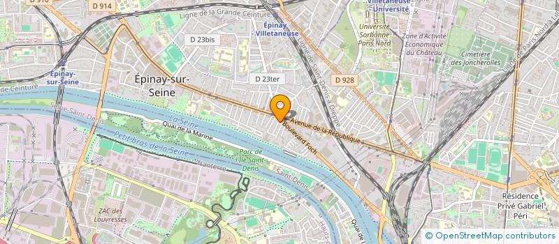localisation de l'entreprise FAHKAP CONSULTING à EPINAY-SUR-SEINE