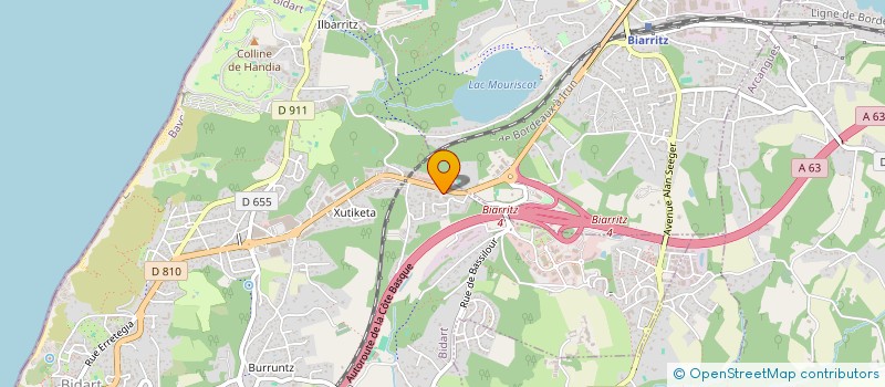 localisation de l'entreprise FAHO2BI à BIDART