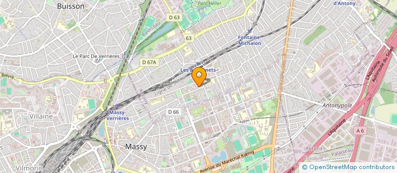 localisation de l'entreprise FAHREN SERVICES à ANTONY