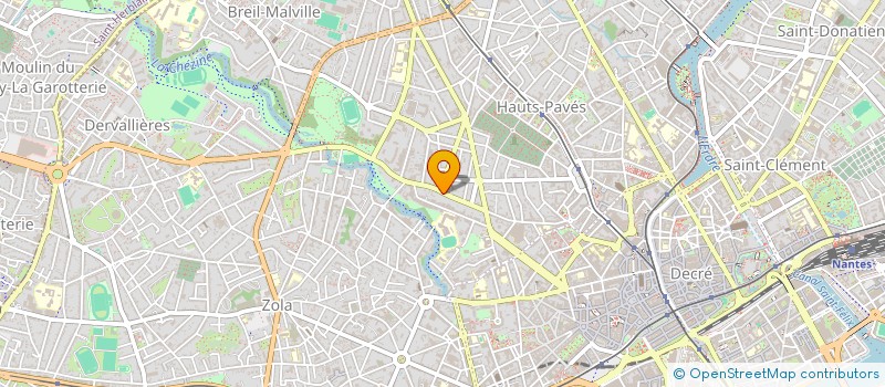 localisation de l'entreprise FAHY à NANTES