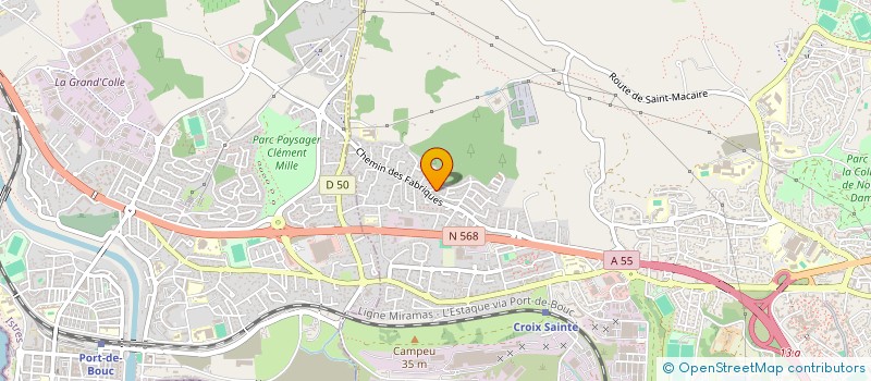 localisation de l'entreprise FAI AVANS à MARTIGUES
