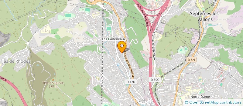 localisation de l'entreprise FAI BOULEGA à LES PENNES MIRABEAU