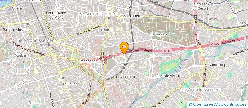 localisation de l'entreprise FAI-DELICES  MARSEILLE