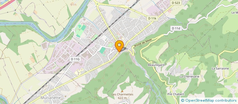 localisation de l'entreprise FAI PRODUCTION à DOMENE