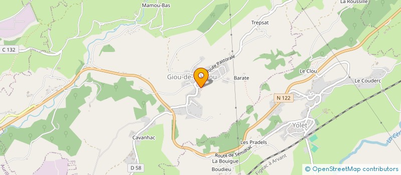 localisation de l'entreprise FAI TIRA , DANSE ET MUSIQUE à GIOU-DE-MAMOU