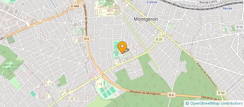 localisation de l'entreprise FAIBA AP à MONTGERON
