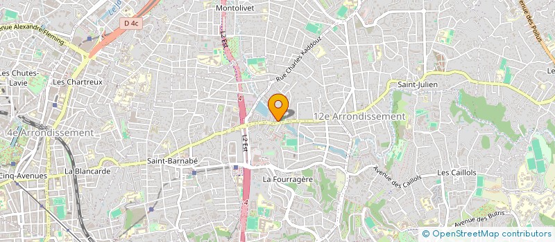 localisation de l'entreprise FAIDHERBE à MARSEILLE