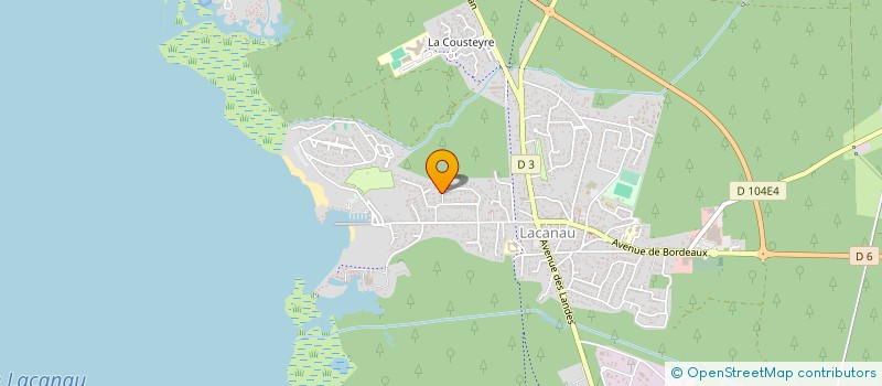 localisation de l'entreprise FAIENCE & MOSAIQUE  SAINTE-HELENE