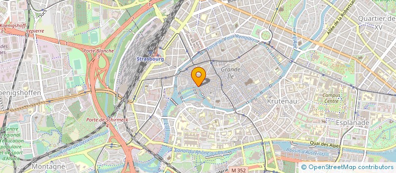 localisation de l'entreprise FAIENCERIE A LA PETITE FRANCE à STRASBOURG