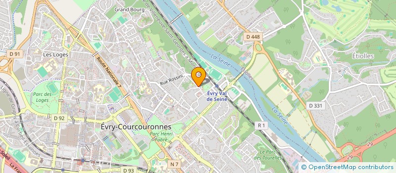 localisation de l'entreprise FAIH INVESTMENT à EVRY-COURCOURONNES