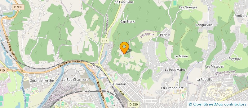localisation de l'entreprise FAILLARD LA BEAURONNE à PERIGUEUX