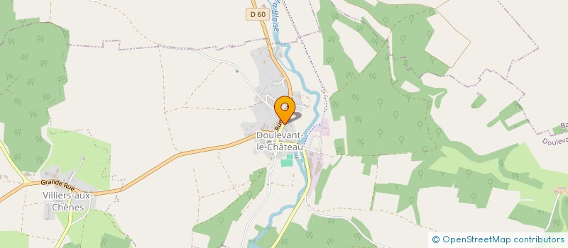 localisation de l'entreprise FAIM GOURMET à DOULEVANT-LE-CHATEAU
