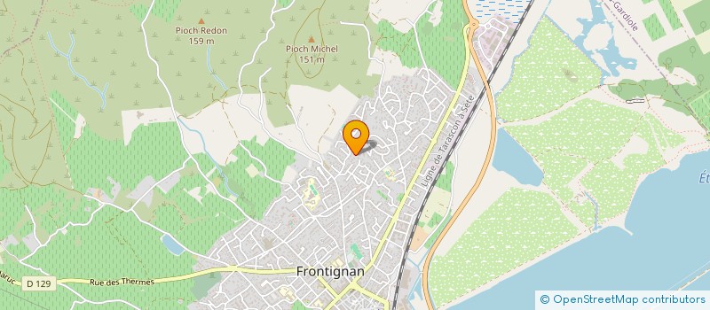 localisation de l'entreprise FAIOA à FRONTIGNAN