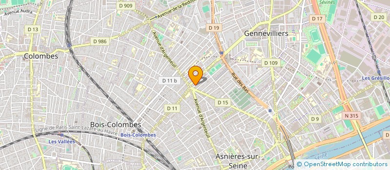 localisation de l'entreprise FAIR à ASNIERES-SUR-SEINE
