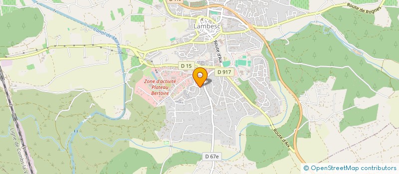 localisation de l'entreprise FAIR  LAMBESC