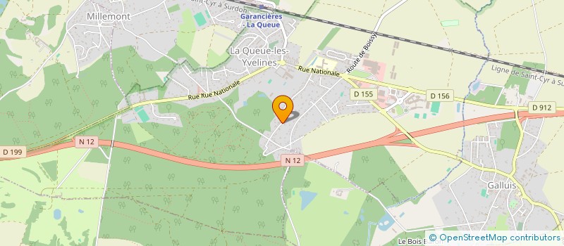 localisation de l'entreprise FAIR BUSINESS INTERNATIONAL  LA QUEUE-LES-YVELINES